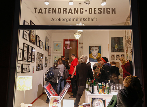 Ausstellung bei Tatendrang. Vernissage
