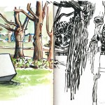 Exkursion Skizzenbuch