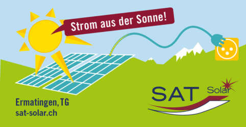 Werbegrafik, SAT Solar, 2015