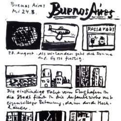 Recherchereise in Buenos Aires, erster Tag