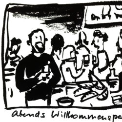Buenos Aires, Willkommensparty